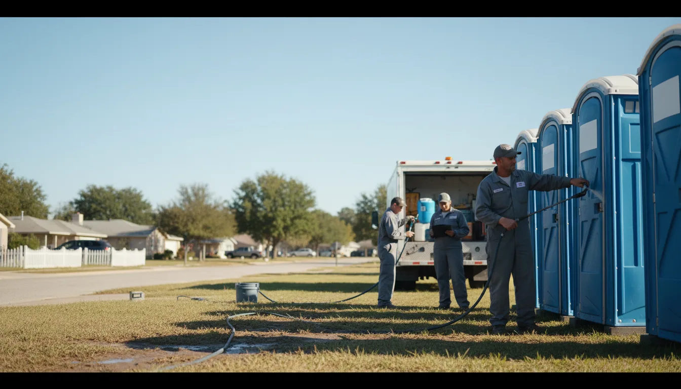 Long-Term Portable Toilet Rental in Bowie, MD near me